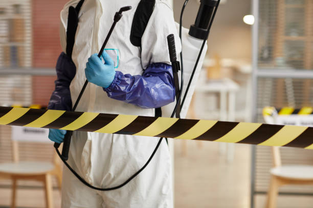 Professional Biohazard Cleanup technician working in Lincoln, ID